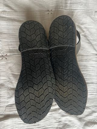 Mibo Abarca Menorquina hombre . Talla 43 Gris