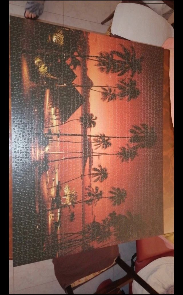 2 puzzle Educa 1500 pezzi, 1 Ravensburger Vintage