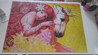 2 puzzle Educa 1500 pezzi, 1 Ravensburger Vintage