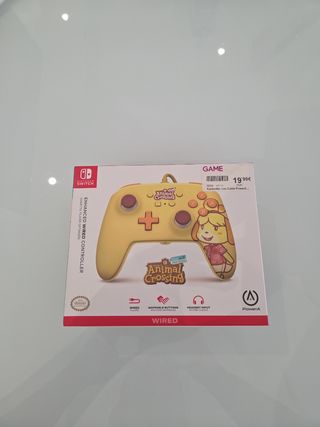 Controller giallo Animal Crossing per Nintendo Switch