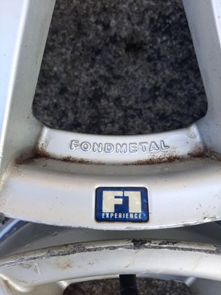 Llantas Fondmetal 17 5x108 ET38 F1