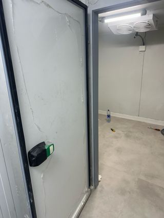 Cámara frigorífica negativa y positiva