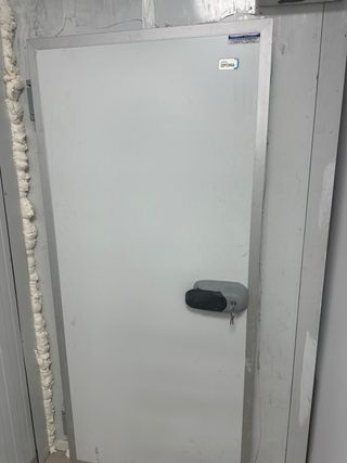 Cámara frigorífica negativa y positiva