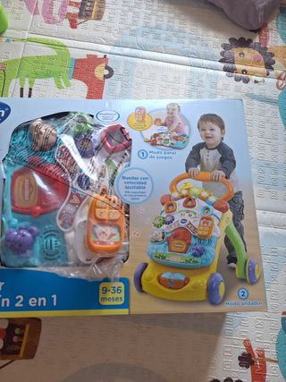 Andador bebé Vtech 2 en 1