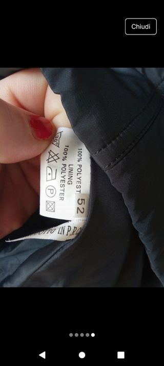 Giacca Aelle Donna Tg 52 (L/XL) Grigio Fumo Scuro