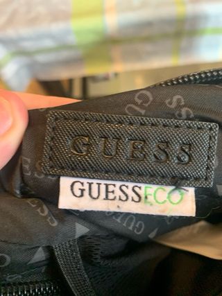 Bolso Cruzado Guess Negro Hombre 