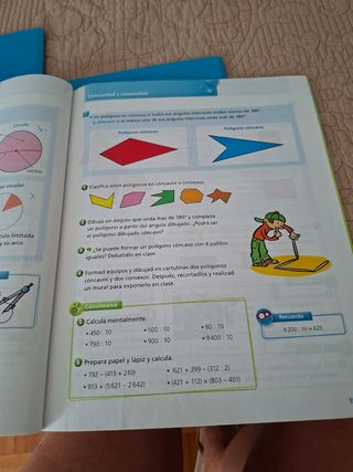 Matemáticas 4º Primaria (Tres Trimestres)