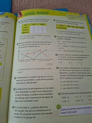 Matemáticas 4º Primaria (Tres Trimestres)