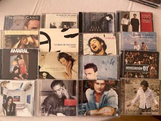 Lote 16 CDs Música Pop Español