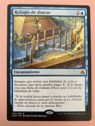 Refugio de dracos MTG