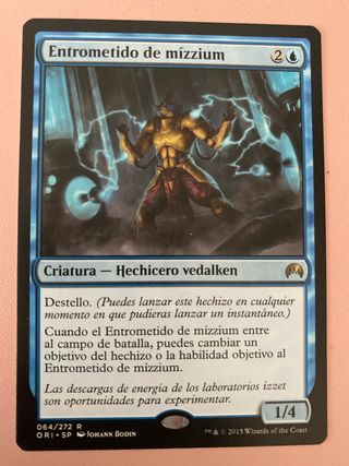Entrometido de Mizzium MTG Carta Magic