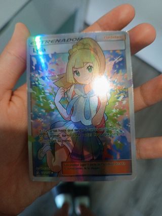 Carta Pokémon Entrenador Lylia Partidario