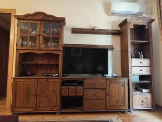 Mueble de salón estilo rústico