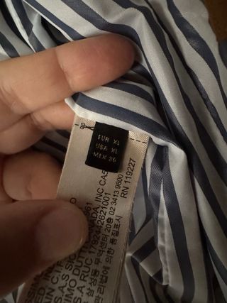 Chaqueta Massimo Dutti Talla XL Marrón