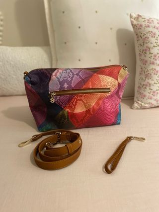 Bolso Desigual Multicolor Nuevo