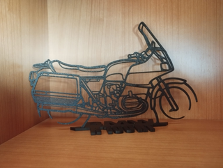 Maqueta BMW R100RT - 20cm