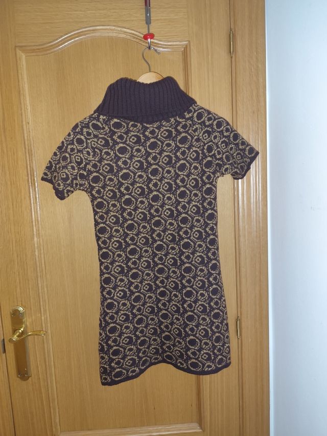 Vestido casual de punto Amarillolimon