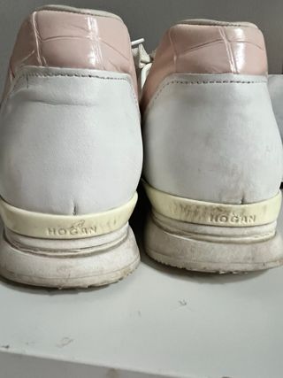 Sneakers Hogan donna bianche e rosa