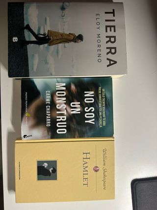 Libros lectura castellano 1ºBACH Carmelitas