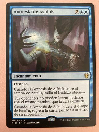 Amnesia de Ashiok MTG Carta Magic The Gathering