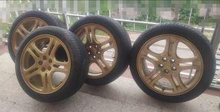 4 Llantas Subaru Impreza WRX 2001-02 Doradas