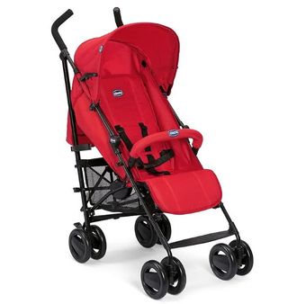 Silla de paseo roja