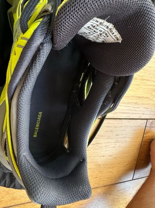 Balenciaga Track Sneakers Verde y Gris