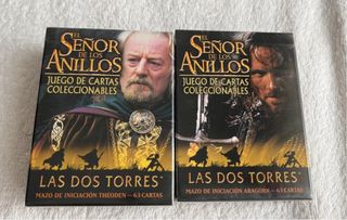 2 Mazos El Señor de los Anillos: Las Dos Torres