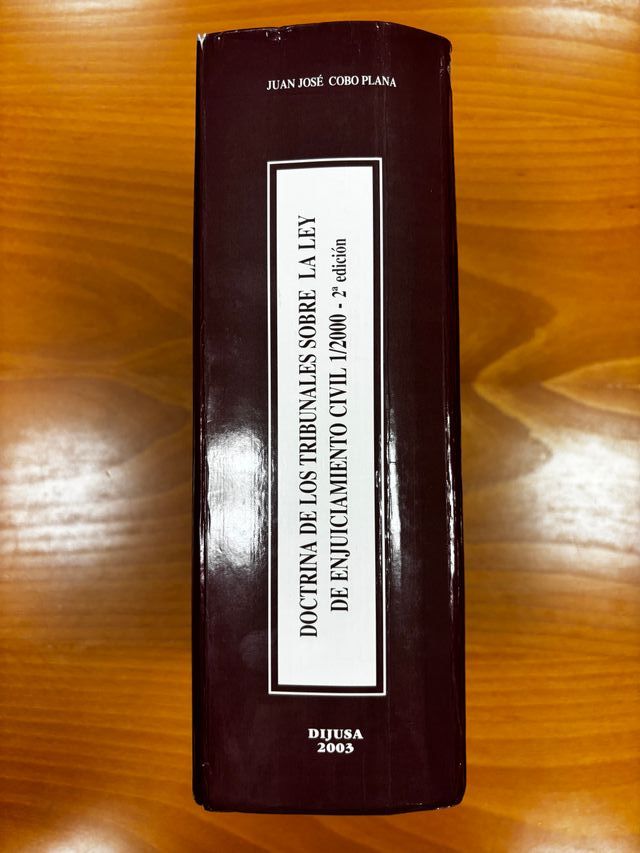 Doctrina de Los Tribunales Sobre la Ley de Enju...