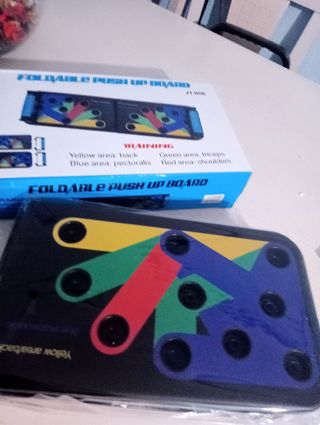 Tabla de flexiones plegable