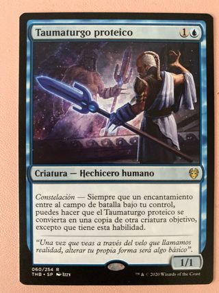Taumaturgo Proteico MTG Carta Magic the Gathering