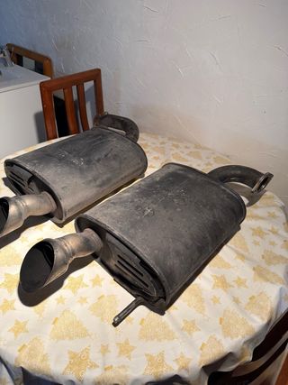 TUBOS DE ESCAPE DE SERIE 

FORD MUSTANG ECOBOOST