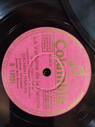 Disco Vinilo Columbia La Verbena de la Paloma