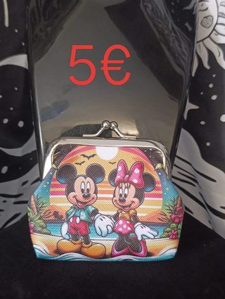 Monedero mujer Mickey y Minnie 5€