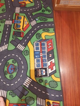 Alfombra infantil ciudad