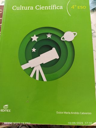 Cultura científica 4º ESO