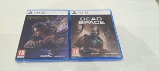 Juegos PS5: Forspoken y Dead Space