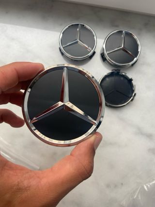 Tapabujes Mercedes Benz 75mm Nuevos