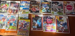 Pack 12 Videojuegos Wii
* precio negociable*