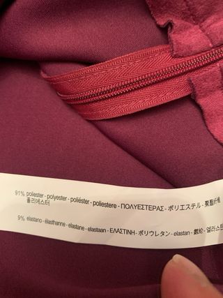 Pantalón corto Zara ante sintético T.S
