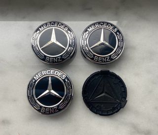 Tapabujes Mercedes Benz 75mm Nuevos