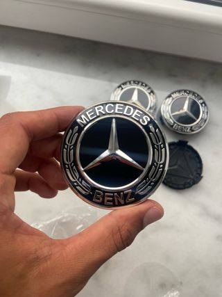 Tapabujes Mercedes Benz 75mm Nuevos