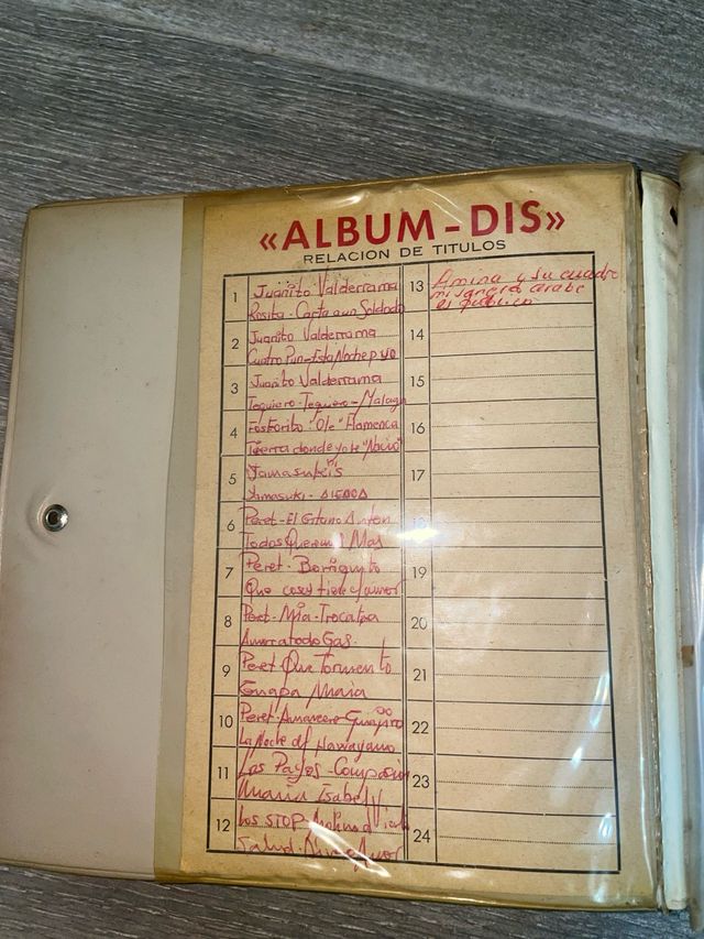 Discos de vinilo antiguos Peret