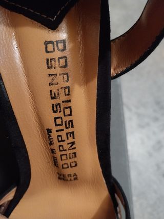 Scarpe donna tacco nero
