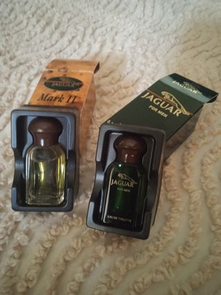Miniaturas Jaguar Mark II y For Men