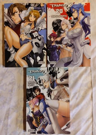 Manga Triage X volúmenes 1 al 21