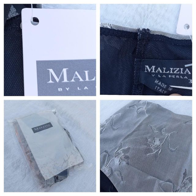 Culotte La Perla Vintage Grigio e Nero