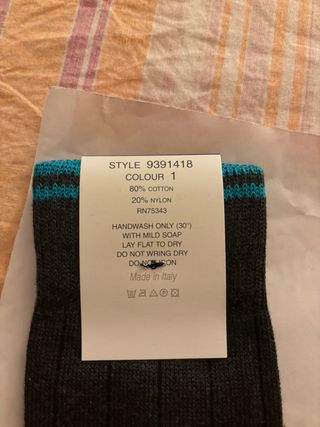 Calze NUOVE Uomo Firmate”KENZO”MADE IN ITALY Origi
