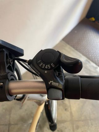 Bicicleta plegable Yeah beige