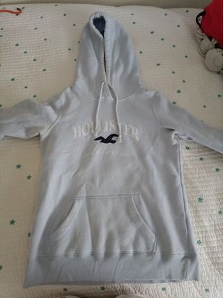 Sudadera Hollister Azul Claro